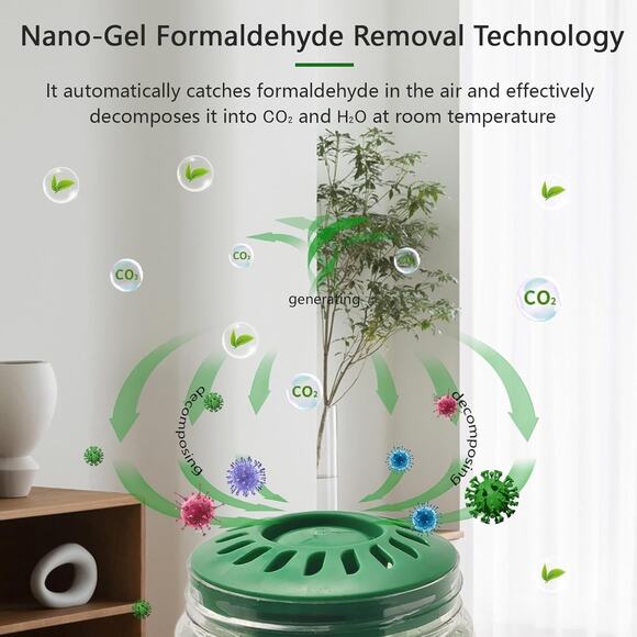 Formaldehyde Removal Gel, Powerful Deodorizer, Purifies the Air, Effectively Rem - Picture 3 of 4